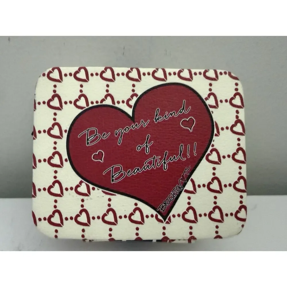 Brighton SOFT CASE TRAVEL JEWELRY BOX ZIPPER BE YOUR KIND OF BEAUTIFUL! LOVE